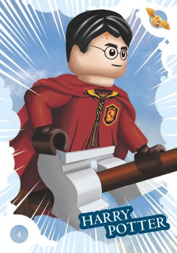 Karte Nummer 004 I Harry Potter Sticker & Trading Card Serie2