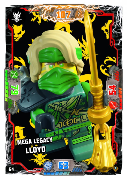 Nummer 064 I Mega Legacy Lloyd I LEGO Ninjago TCG 9 Next Level