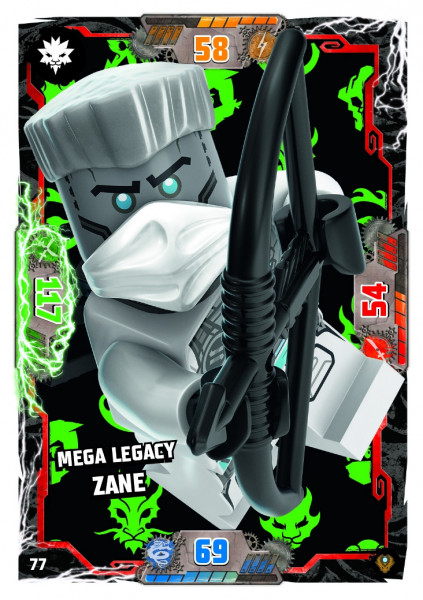 Nummer 077 I Mega Legacy Zane I LEGO Ninjago TCG 9 Next Level