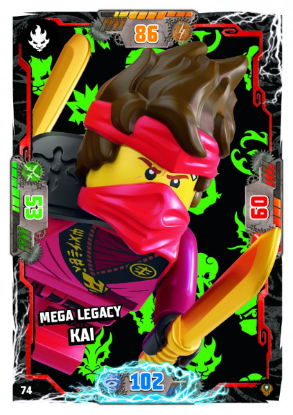 Nummer 074 I Mega Legacy Kai I LEGO Ninjago TCG 9 Next Level