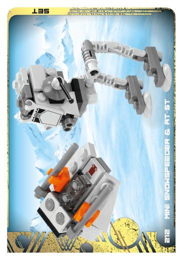 Nummer 212 I MINI Snowspeeder & AT-ST I Jubiläums-Edition