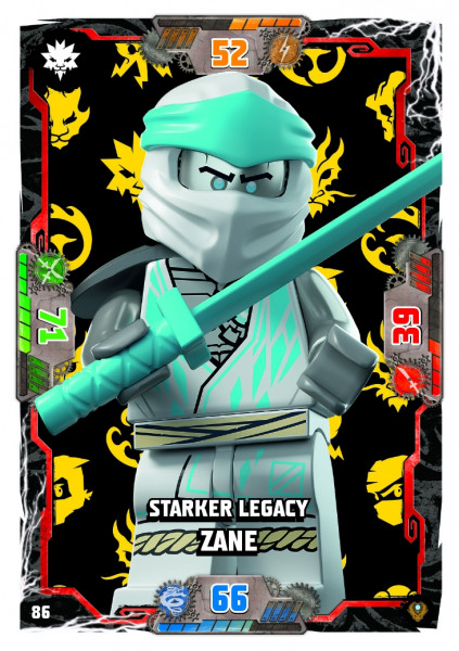 Nummer 086 I Starker Legacy Zane I LEGO Ninjago TCG 9 Next Level