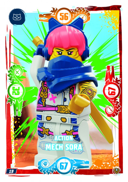 Nummer 019 I Action Mech Sora I LEGO Ninjago TCG 9 Next Level