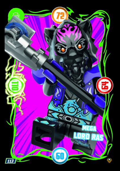 Nummer 113 I Mega Lord Ras I LEGO Ninjago TCG 9 Next Level