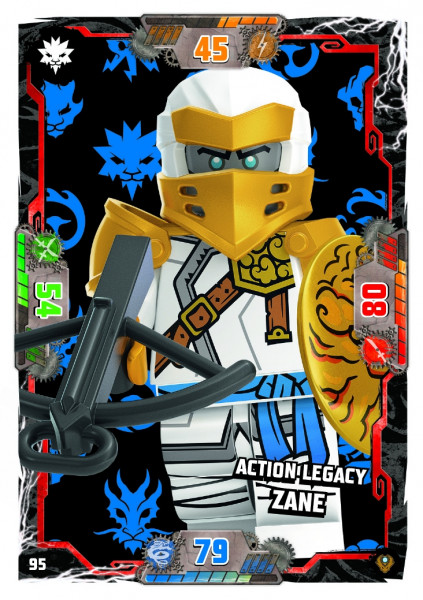 Nummer 095 I Action Legacy Zane I LEGO Ninjago TCG 9 Next Level