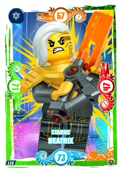 Nummer 116 I Starke Beatrix I LEGO Ninjago TCG 9 Next Level