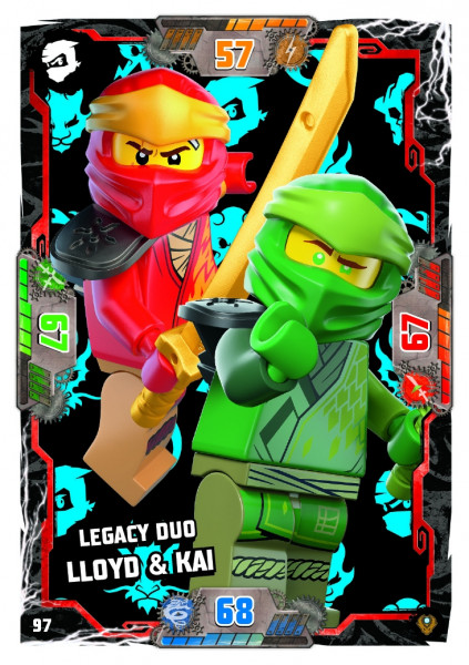 Nummer 097 I Legacy Duo Lloyd & Kai I LEGO Ninjago TCG 9 Next Level