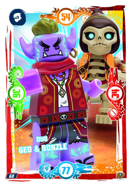 Nummer 060 I Geo & Bonzel I LEGO Ninjago TCG 9 Next Level