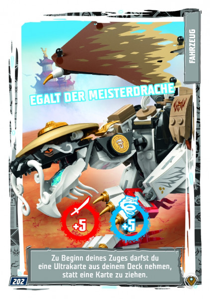 Nummer 202 I Egalt der Meisterdrache I LEGO Ninjago TCG 9 Next Level