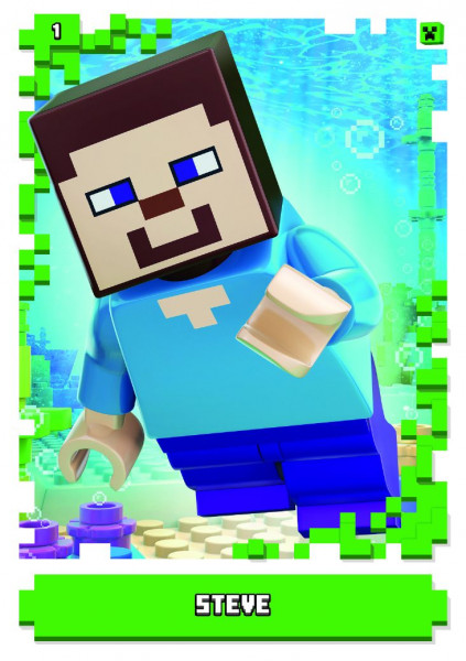 Nummer 001 I Steve I LEGO Minecraft TCC 1