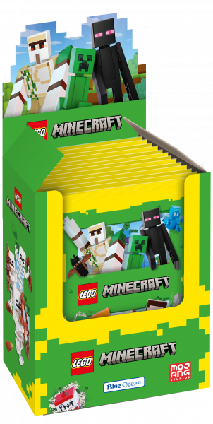 LEGO Minecraft Stickerserie 1 Display