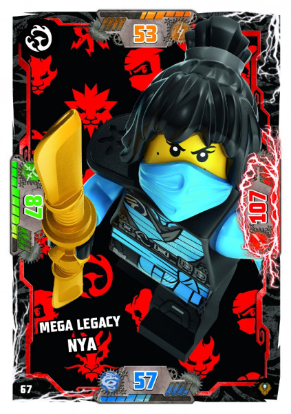 Nummer 067 I Mega Legacy Nya I LEGO Ninjago TCG 9 Next Level