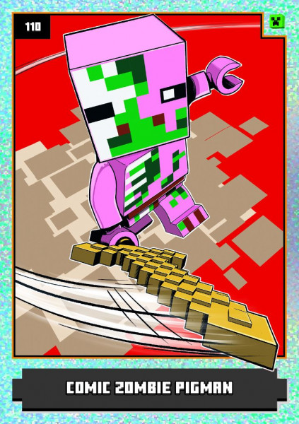 Nummer 110 I Comic Zombie-Piglin I LEGO Minecraft TCC 1