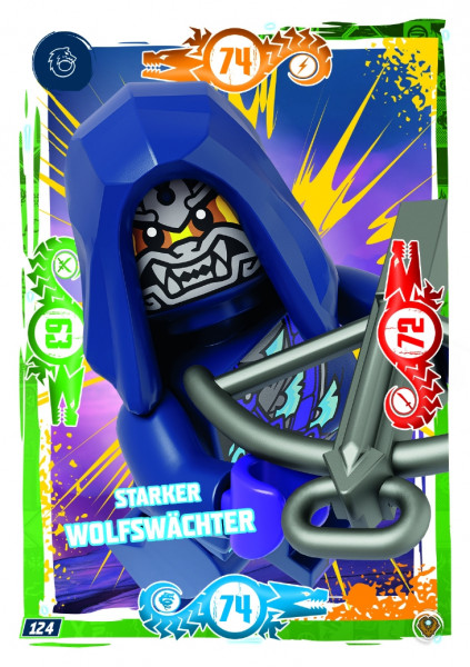 Nummer 124 I Starker Wolfswächter I LEGO Ninjago TCG 9 Next Level