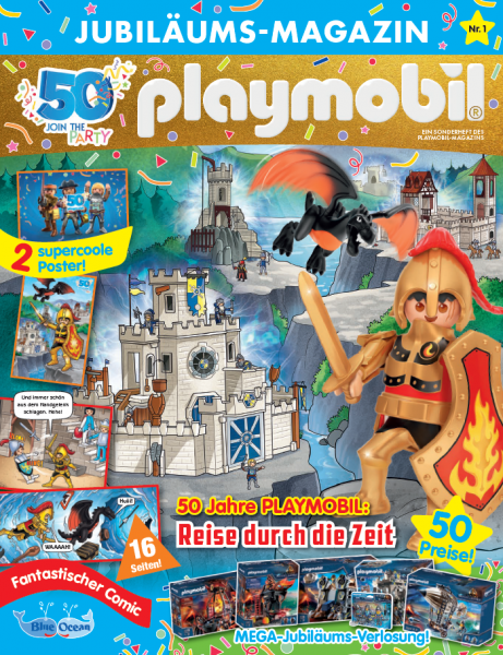 Playmobil Jubiläums-Magazin 01/2024