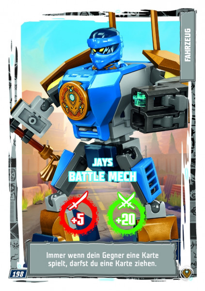 Nummer 198 I Jays Battle Mech I LEGO Ninjago TCG 9 Next Level