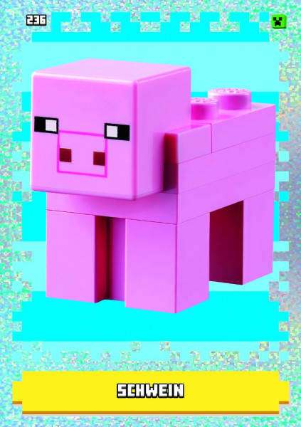 Nummer 236 I Schwein I LEGO Minecraft TCC 1