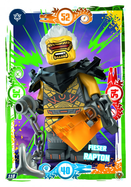 Nummer 110 I Fieser Rapton I LEGO Ninjago TCG 9 Next Level